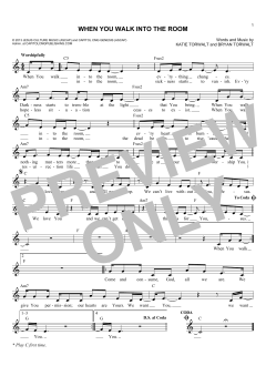 When You Walk Into The Room von Bryan Torwalt (Download) 