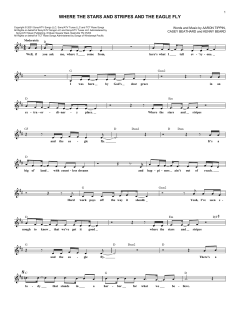 Where The Stars And Stripes And The Eagle Fly von Aaron Tippin (Download) 