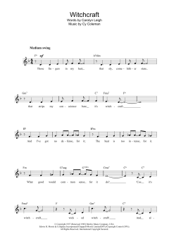 Witchcraft von Frank Sinatra (Download) 