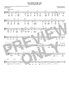 You Light Up My Life von Debby Boone (Download) 