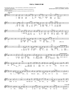 You'll Think Of Me von Keith Urban (Download) 
