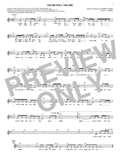 You're Still The One von Shania Twain (Download) 
