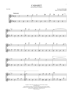 Cabaret von Fred Ebb (Download) 