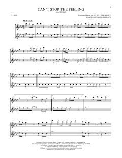 Can't Stop The Feeling von Justin Timberlake (Download) 