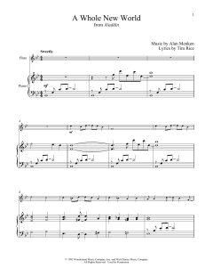 A Whole New World von Tim Rice (Download) 