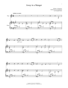 Away In A Manger von William J. Kirkpatrick (Download) 