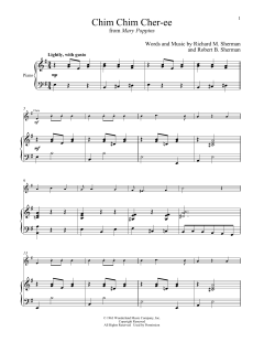 Chim Chim Cher-ee von Robert Bernard Sherman (Download) 