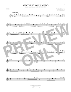 Anything You Can Do von Irving Berlin (Download) 