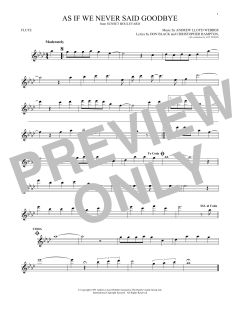 As If We Never Said Goodbye von Don Black (Download) 