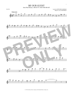 Be Our Guest von Alan Menken (Download) 