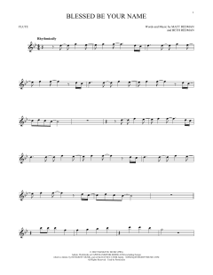 Blessed Be Your Name von Matt Redman (Download) 