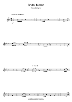 Bridal March von Richard Wagner (Download) 