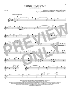 Bring Him Home von Alain Boublil (Download) 