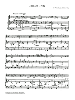 Chanson Triste (Download) 