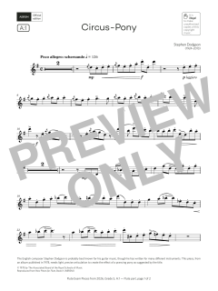 Circus-Pony von Stephen Dodgson (Download) 