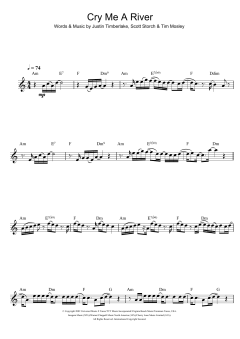 Cry Me A River von Justin Timberlake (Download) 