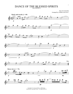 Dance Of The Blessed Spirits von James Galway (Download) 