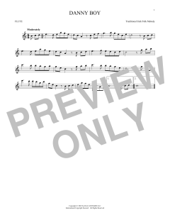 Danny Boy von Frederic Edward Weatherly (Download) 