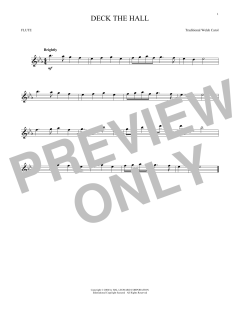 Deck The Hall von Traditional Welsh Carol (Download) 