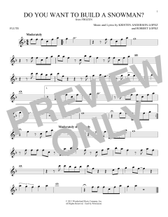 Do You Want To Build A Snowman? von Robert Lopez (Download) 