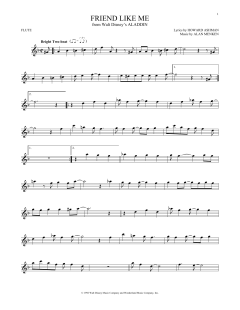Friend Like Me von Alan Menken (Download) 