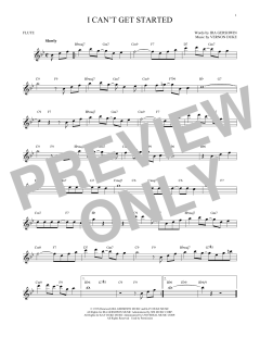 I Can't Get Started von Ira Gershwin (Download) 