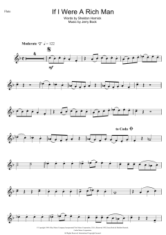 If I Were A Rich Man von Jerry Bock (Download) 