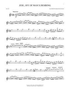 Jesu, Joy Of Man's Desiring von Johann Sebastian Bach (Download) 