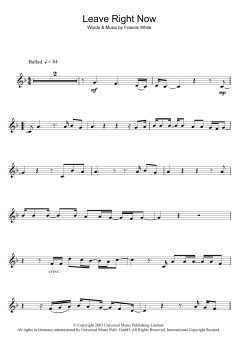 Leave Right Now von Will Young (Download) 