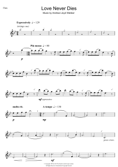 Love Never Dies von Andrew Lloyd Webber (Download) 
