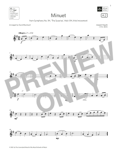 Minuet von Joseph Haydn (Download) 
