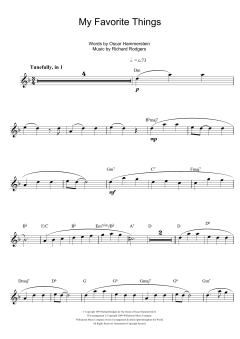 My Favorite Things von Richard Rodgers (Download) 
