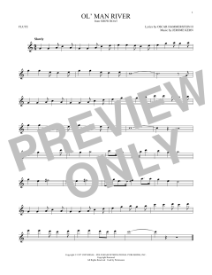 Ol' Man River von Jerome Kern (Download) 