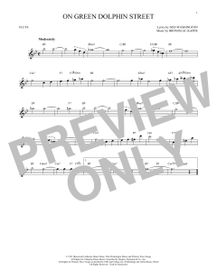On Green Dolphin Street von Ned Washington (Download) 