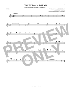 Once Upon A Dream von Sammy Fain (Download) 
