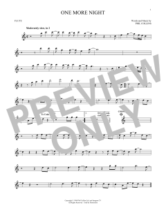 One More Night von Phil Collins (Download) 