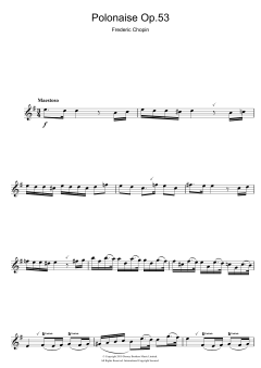 Polonaise Opus 53 (Download) 