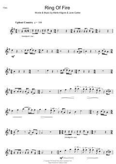 Ring Of Fire von Johnny Cash (Download) 