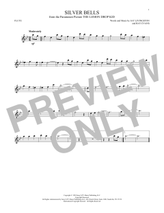 Silver Bells von Ray Evans (Download) 