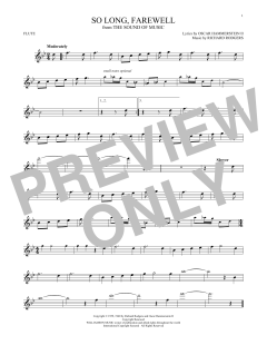 So Long, Farewell von Richard Rodgers (Download) 