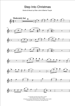 Step Into Christmas von Elton John (Download) 