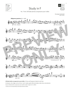 Study in F (Download) 