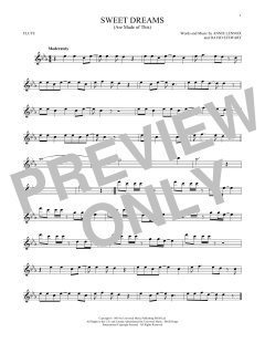 Sweet Dreams von Eurythmics (Download) 