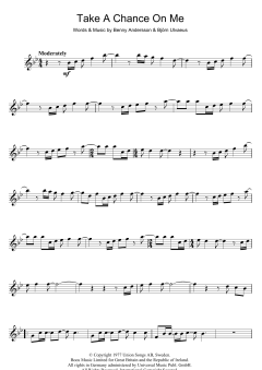 Take A Chance On Me von ABBA (Download) 