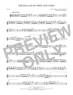 The Ballad Of John And Yoko von The Beatles (Download) 