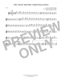 The Night Before Christmas Song von Johnny Marks (Download) 