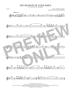 The Shadow Of Your Smile von Johnny Mandel (Download) 