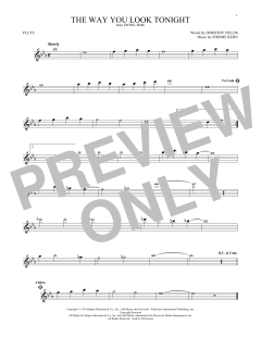 The Way You Look Tonight von Jerome Kern (Download) 