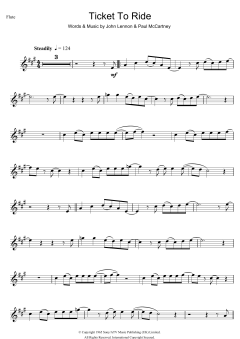 Ticket To Ride von The Beatles (Download) 