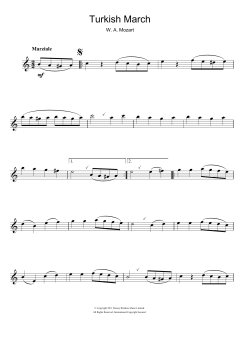 Turkish March von Wolfgang Amadeus Mozart (Download) 